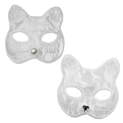 Cat Face Masquerade Mask Black White Lace Costume Accessories Costume Party Accessories Fun Prop Women Lace Mask Cosplay Event