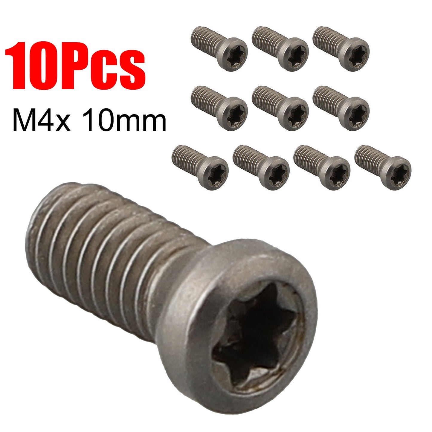 10 Peças Parafusos Torx M2.5 M3.5 Para Substituir Pastilhas de Metal Duro Ferramentas de Torno CNC Oficina Ferramentas Manuais Suprimentos
