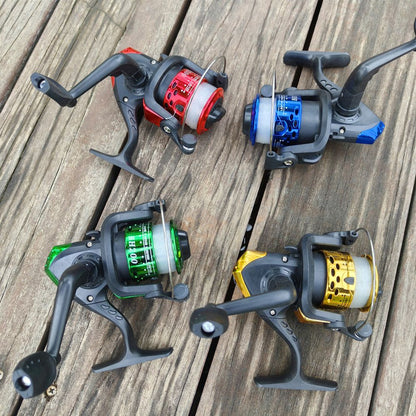 Vara de Pesca Telescópica de Fibra de Carbono de 1,8 m e 2,1 m, Conjunto de Vara e Carretilha com Linha e Isca, Carretilha de Spinning 5.2:1BB para Água Salgada e Doce