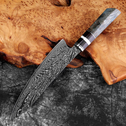 XITUO Damascus Kitchen Knife Set,1-8Piece Professional Knife Sets for Chefs,Japanese Damascus Super Steel Chef Cooking Knife