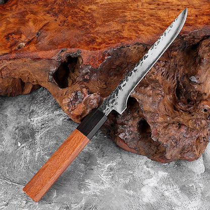 1-7 PCS Knife Set,Professional 3-Layer Composite Steel Kitchen Knives Set,Ultra Sharp Japanese Chef Knife with Octagonal Handle