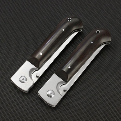 Russian Pchak Folding knife D2 Blade Wood Handle Kitchen Tool Portable Outdoor Tactical Survival Camping Hunting Utility Knives