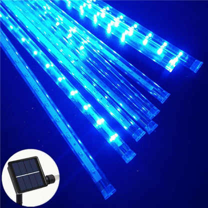50cm 8Tubes Solar LED Meteor Shower Light Holiday String Light Waterproof Garden Christmas Decoration Outdoor Meteor Rain Lights