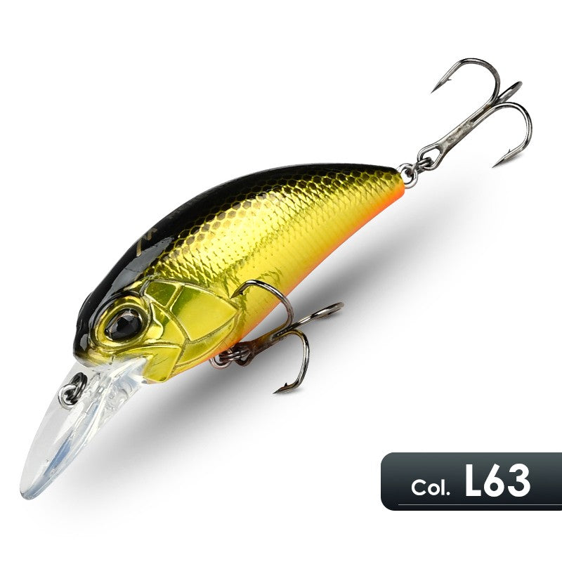 MEREDITH 6.5cm 14g JERK CRANK Wobblers Crank Fishing Lure Artificial Minnow Jerkbait Floating Hrad Lure For Trout Fishing Bait