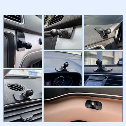 17mm Ball Head Car Center Console Adhesive Flexible Bending 3D Printing Base Suitable For Mobile Phone Holder Accessories