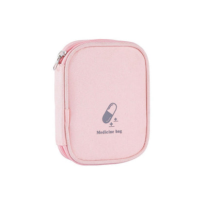 Portable First Aid Medical Kit Travel Outdoor Camping Emergency Medicine Storage Bag Travel Mini  Pouch Organizer Pill Case