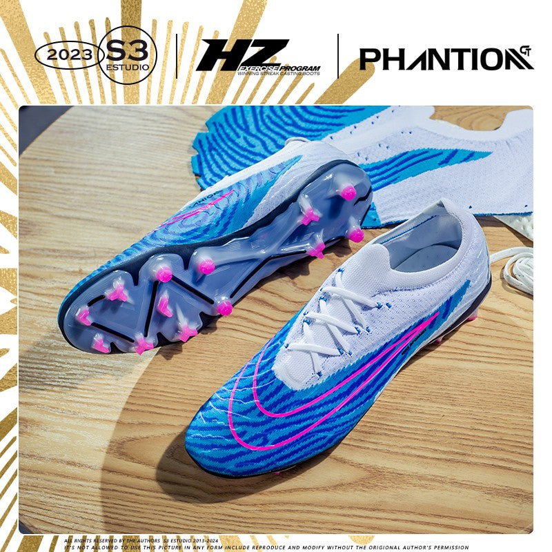 High Quality Ultralight Men ‘s Soccer Shoes Non-Slip Turf Soccer Cleats Kids TF/FG Training Football Boots Chuteira Campo