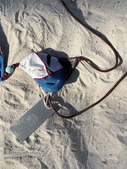 2025 Women Swimsuit Bold Leopard Print and Yellow Patchwork Bikini Set  Perfect for Beach Wear and Pool Parties Summer Getaways