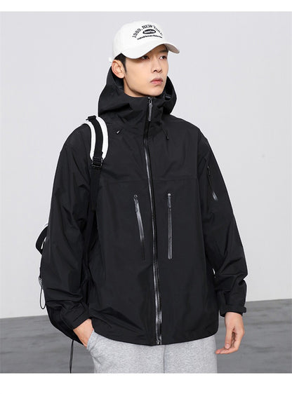 Arc Duricrust Rain-proof Jackets Mens Womens High Quality Camping Coat Outdoor Waterproof Windbreaker Hiking Mountain Clothes