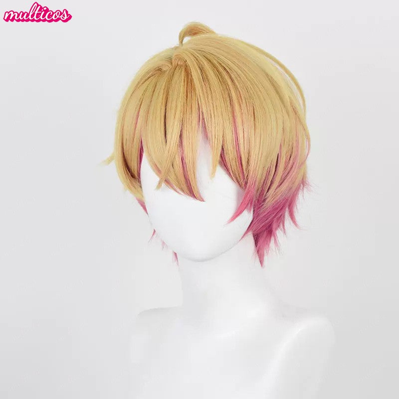 Peruca de Cosplay Oshi no Ko Hoshino Ai Hoshino Ruby Hoshino Akuamarin Arima Kana Peruca de Cosplay Cabelo Resistente ao Calor Perucas de Anime + Touca de Peruca