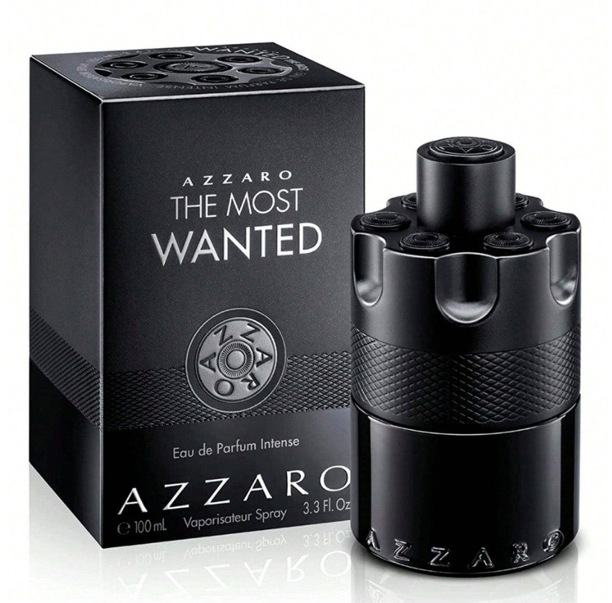 Azzaro Wanted Eau de Toilette - Vibrant & Irresistible Mens Cologne - Woody, Citrus & Spicy Fragrance - Fresh Notes of Cardamom,