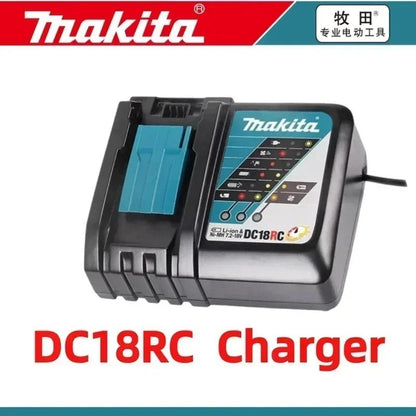 Bateria Recarregável Original Makita 18V 9Ah 6Ah 5Ah para Ferramentas Elétricas Makita Bateria de íons de lítio 18v de Substituição + carregador + furadeira elétrica