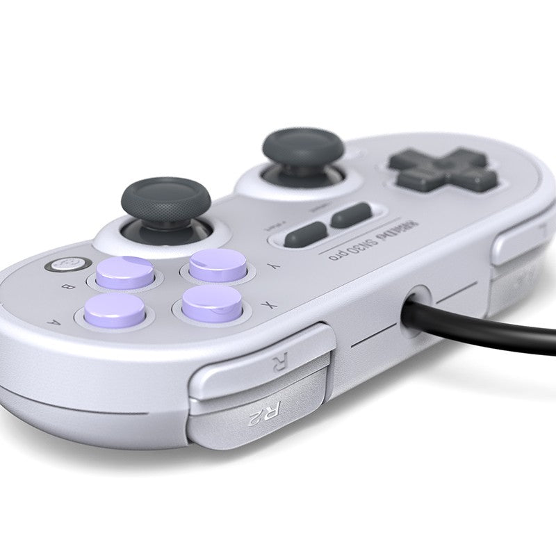1 Or 2PCS 8BitDo SN30 Pro Wired USB Gamepad for Nintendo Switch Windows 10/11 Compatible with Raspberry Pi Game Controller