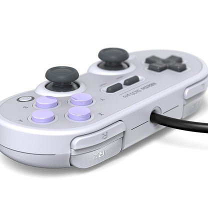 1 Or 2PCS 8BitDo SN30 Pro Wired USB Gamepad for Nintendo Switch Windows 10/11 Compatible with Raspberry Pi Game Controller