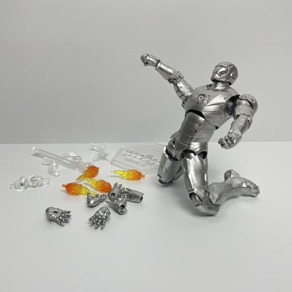 ZD Toys Homem de Ferro Série Articulado MK1 MK2 MK3 MK4 MK5 MK6 MK7 MK42 MK43 MK50 Boneco de Ação do Filme 7 Polegadas Bonecas Mark