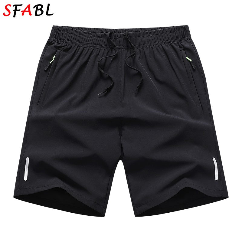 New Summer Casual Men's Shorts Quick-drying Elastic Running Gym Fitness Shorts Men Beach Short Pants Male Breathable Boardshorts