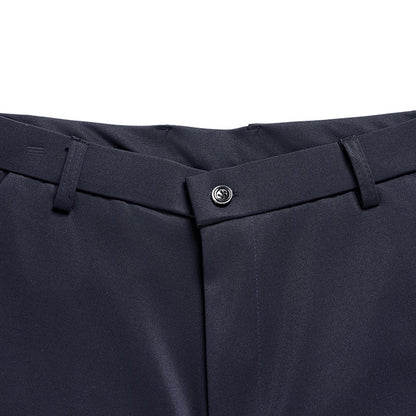 29-42 Men's Summer Pants Thin Straight Stretch Casual Pants with No Trace No Ironing Fabric Silky and Cool Feeling