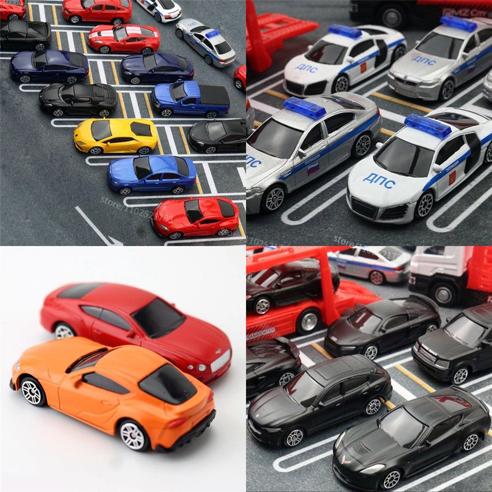 Escala 1:64 Audi R8 V10 Modelo de Carro Réplica Miniatura de Metal Arte Toyota VW Mercedes BMW Coleção de Veículos Presente Brinquedo para Menino