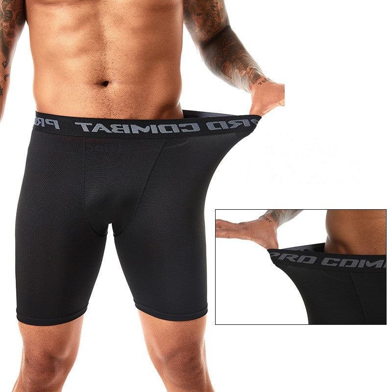 1 Pcs High Performance Men's Compression Shorts Quick Dry, Breathable, and Stretchy Base Layer for Sports Running Gym