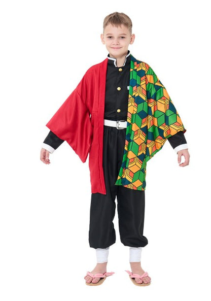 Big size Adult Costume Suit Giyu Tomioka Tomioka Kamado Tanjiro Kamado Nezuko Agatsuma Zenitsu Hashibira Inosuke Shinobu Kocho O