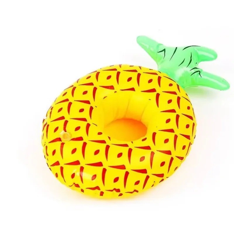 Hawaii Flamingo Coco Cup Holder Beverage Boats Phone Stand Floating Inflatable Pool Float Cup Holder Summer Beach Party Supplies