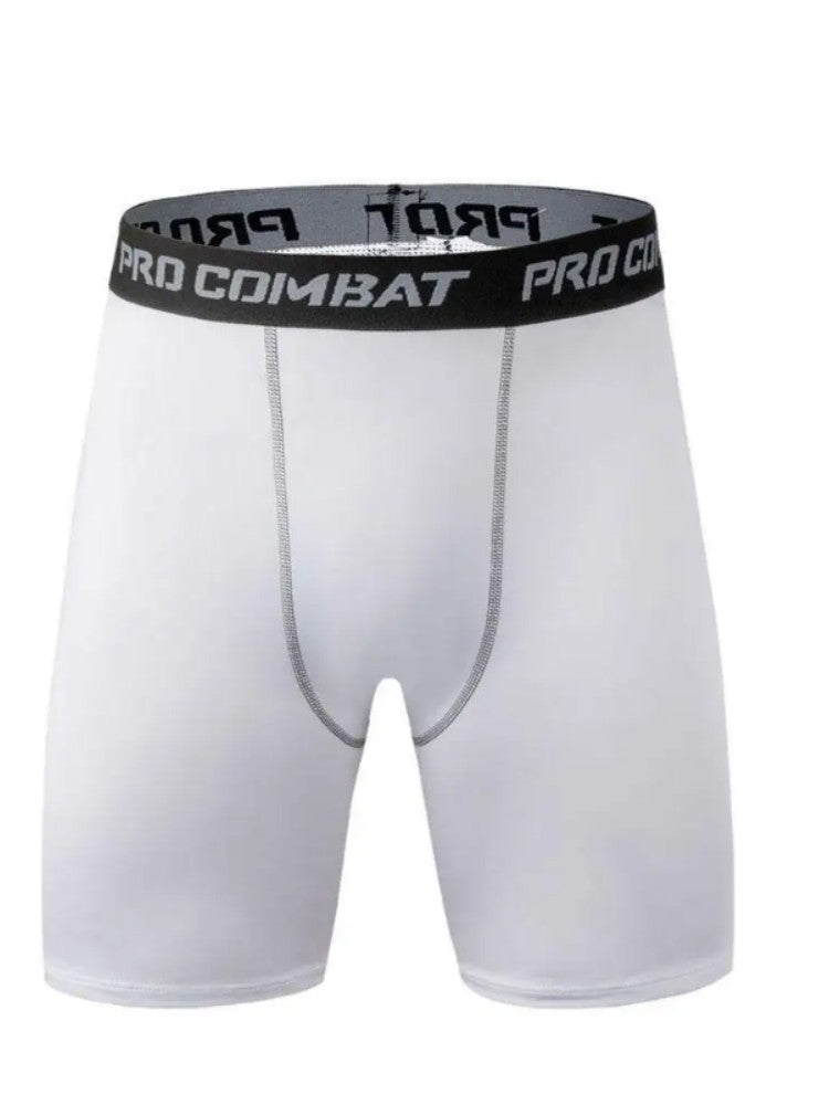 2025 New Men's Sports Leggings, Fitness Elastic Compression Leggings, Quick Drying Shorts, Running Training Elastic Shorts