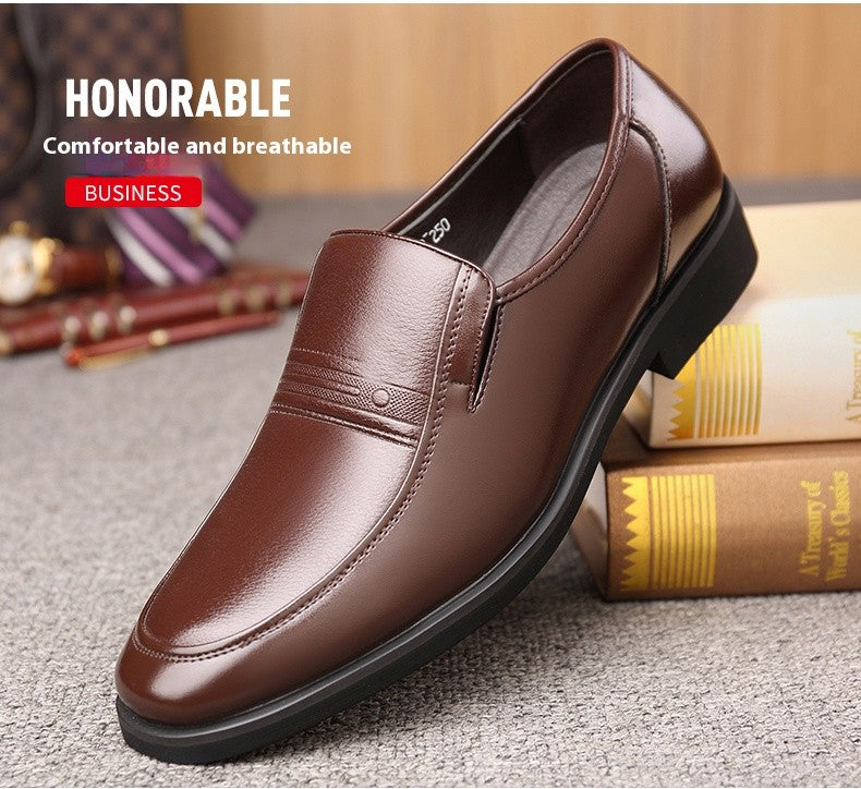 Mens 6CM Height Increase Dress Shoes Fashion Pointed Toe Business Casual Elevator Shoes Leather Oxfords Shoes Zapatos De Hombre