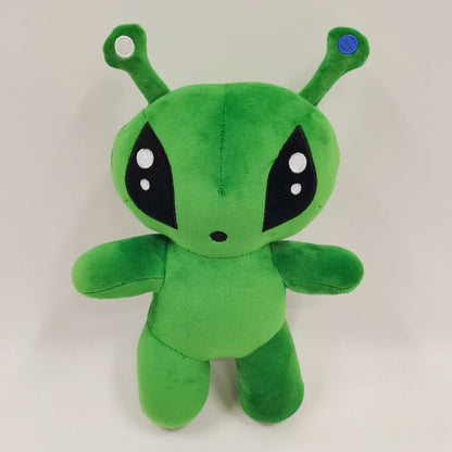 15/34CM AFTONSPARV Green Alien Kawaii Plush Toys Cute Soft Stuffed Cartoon Anime Dolls For Kid Birthday Christmas Gift