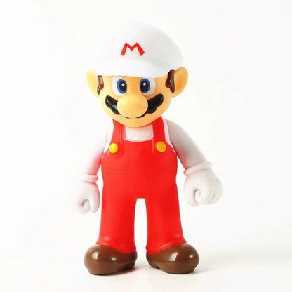 Coleção de Anime de Bonecos de PVC de Desenho Animado Yoshi King Bowser Peach Princess Presente para Adultos Presente para Menina Aniversário Decoração de Quarto