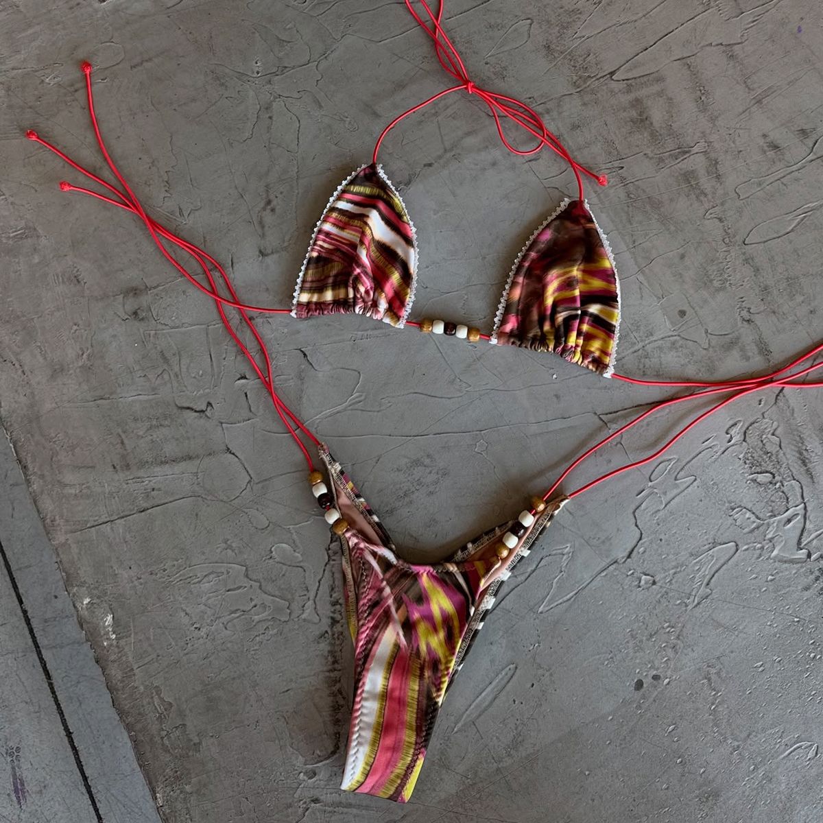 Micro Bikinis 2025 Sexy Women Swimsuit Swimwear Female Bandage Bikini Set Biquini Bathing Suit Thong Swimming Suits Beachwear