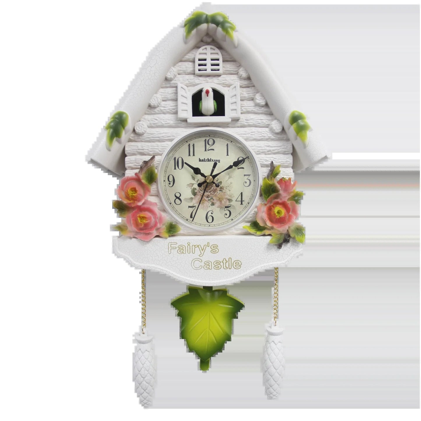 1pc Cuckoo Wall Clock, Daytime Hourly Alarm Pendulum Quartz Watch, Silent Wall Clock for Home Living Room Decoration Wall Art