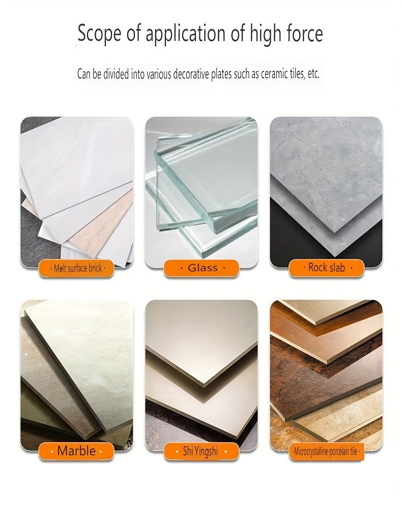 Alicate Quebrador de Azulejos Pesado Cortador Manual de Azulejos Construção em Alumínio Cabos Emborrachados para Projetos de Reforma Residencial