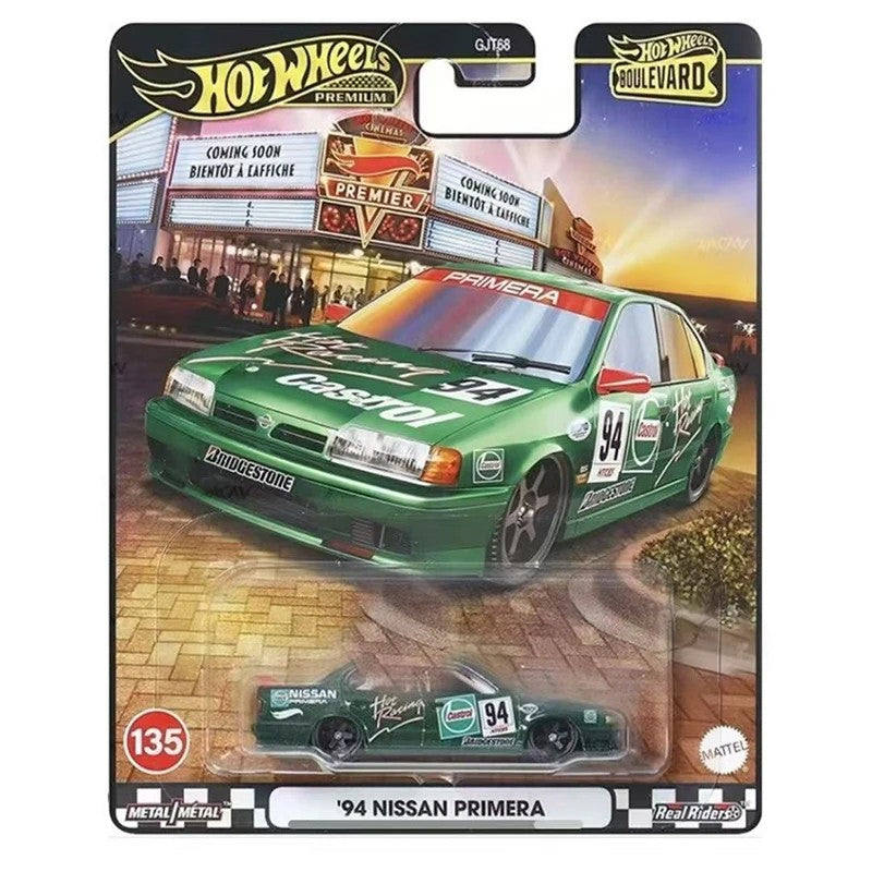 2025 Hot Wheels Car Model Boulevard 27 Series Benz 500 SLC Mitsubishi Nissan Coleção Carros de Liga Leve Modelo Enfeite Presentes de Aniversário