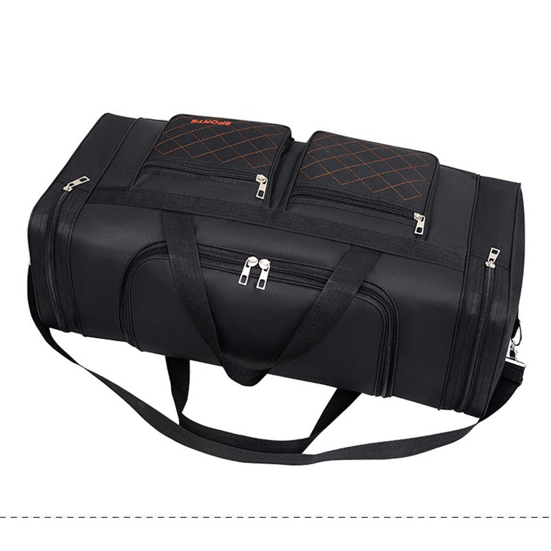 Men Nylon Travel Duffel Bag Large Capacity Handbag Portable Outdoor Carry Luggage Convenient Practical Male's Weekend Gym Bag
