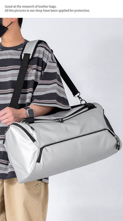Travel Duffel Handbag Dry Wet Outdoor Business Trip Short Distance Shoulder Bag Large Fitness Gym Yoga Sports Luggage Tote Pack