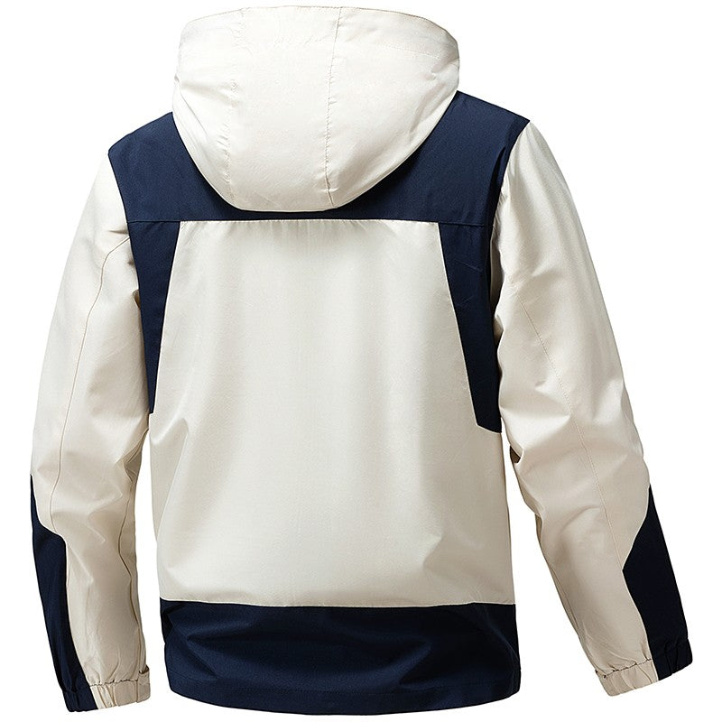 CHRLCK Unisex Waterproof Running Jackets Windproof Windbreakers Spring Autumn Women Hiking Camping Fishing Trekking Coats