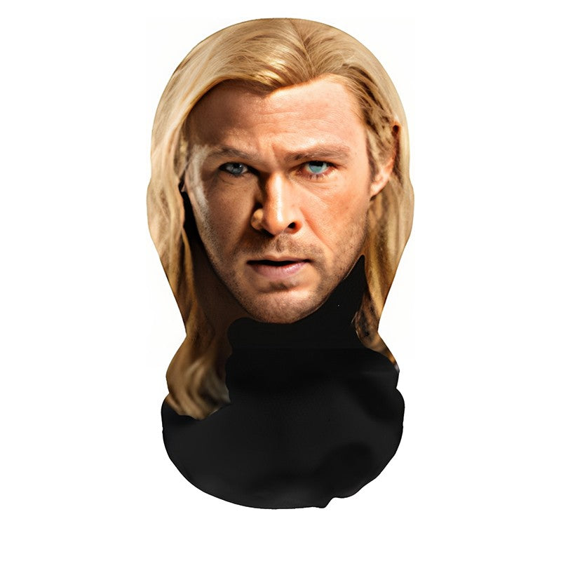 New 3D  Funny Elastic Realistic Celebrity Mask Visualized Masks Full Face Cosplay Balaclava Halloween Party Props Headcovers