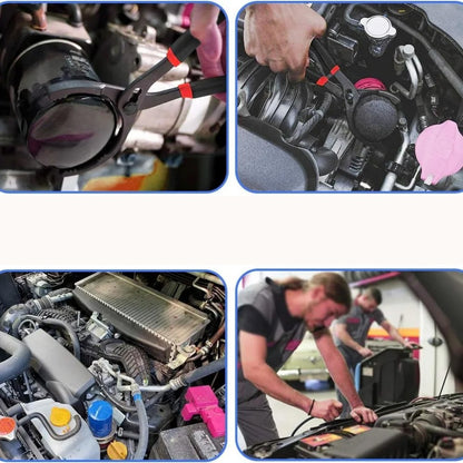 Besper Chave de Filtro de Óleo de Carro, Ferramenta de Remoção, Alicate Ajustável de Filtro de Óleo 10/12 Polegadas, Ferramentas de Troca de Óleo, Remoção de Filtro