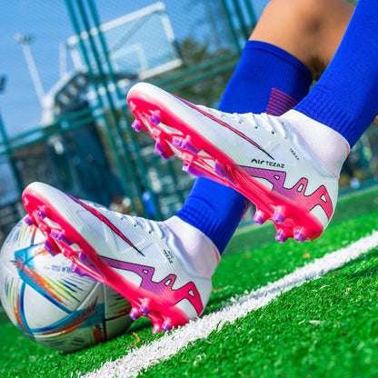 Men Football Shoes TF/FG Society Cleats Indoor Soccer Shoes Professional Football Field Boots Fast Unisex Sneaker Top Quality