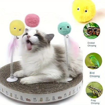 Bola Interativa 1/3 Peças Brinquedos Inteligentes para Gatos e Cães Pelúcia Elétrica Catnip Brinquedo de Treinamento para Gatinhos Produto para Animais de Estimação com Som de Toque Bola Que Ronrona