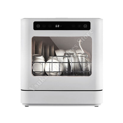 Mini Dishwasher Automatic Portable Desktop Household Intelligent High Temperature Drying Disinfection Desktop Dishwasher