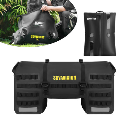 Universal Motorcycle Waterproof Tail Bags Back Seat Bags Cycling Camping Travel Bag Motorbike Scooter Sport Luggage Pack 66L 40L