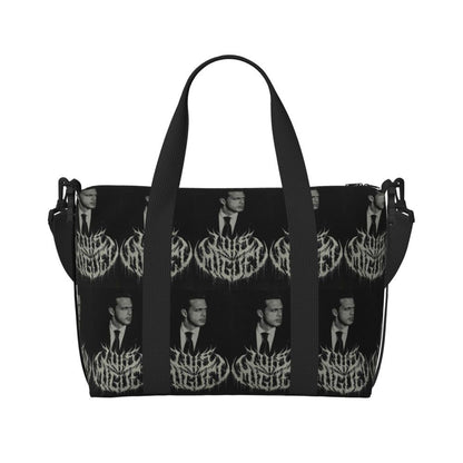 El Sol De Mexico Luis Miguel Beach Travel Bag Large Capacity Tote Bags for Gym Sport Women Shopping Duffle Shoulder Bag