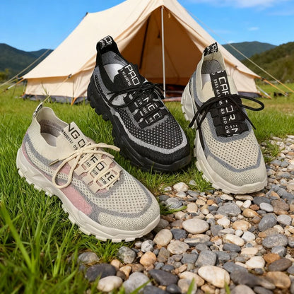 2026 New Women's Dad shoes Breathable Me Running shoes Faionable Casual Sports Sneakers Flat Bot round Toe Plastic Sole