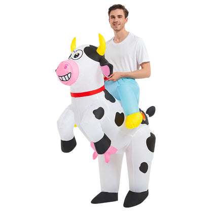 HOT Anime Dinosaur Inflatable Costume Party Mascot Costumes Suit Disfraz Cosplay Halloween Costumes For Adult Kids Dress