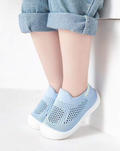 2024 Kids Shoes Casual Breathable Infant Baby Children Girls Boys Mesh Sneakers Soft Bottom Comfortable Non-Slip