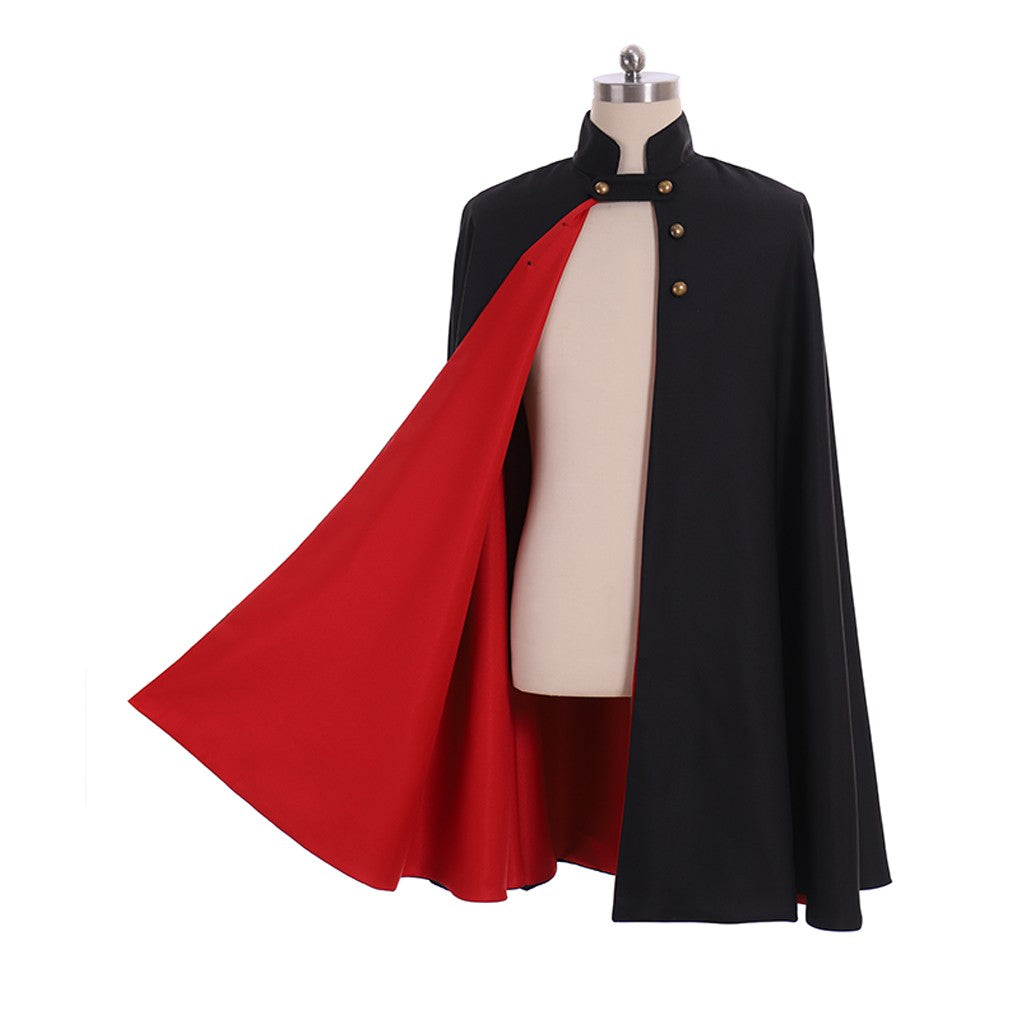 Anime Wirt Cosplay Costume Wirt Black Cloak Wirt Mantle Cape Outfit For Unisex Adult Halloween Carnival Party Outfits