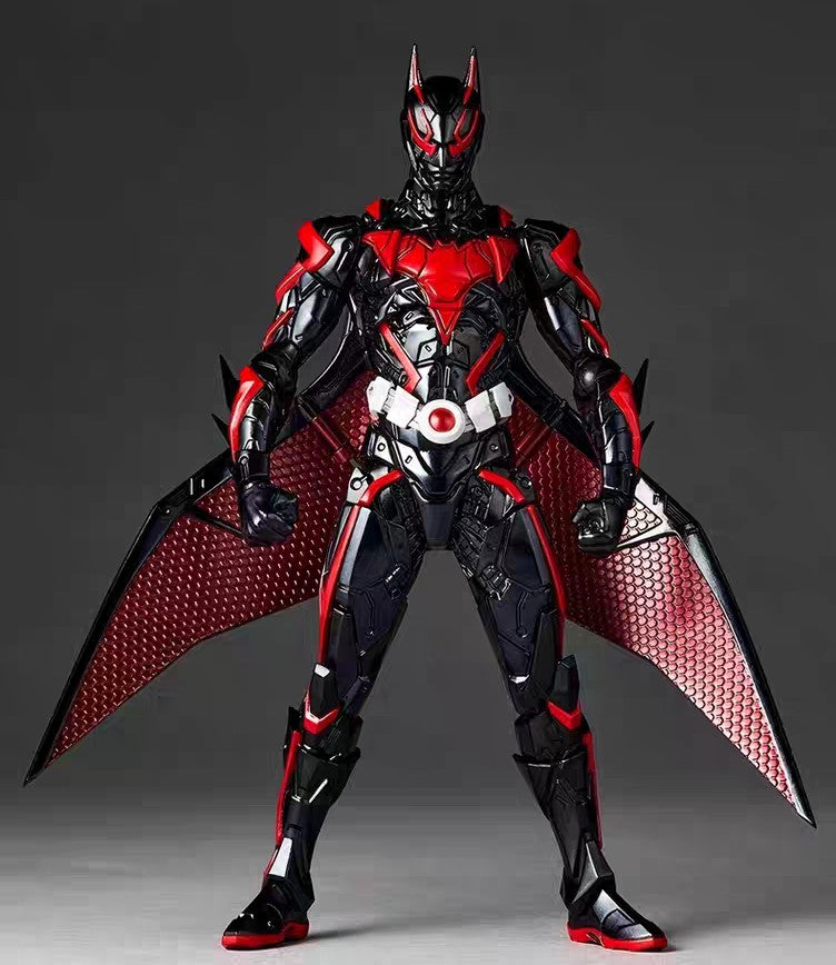 AMAZING YAMAGUCHI 1/12 Scale PVC Action Figures Kaiyodo Revoltech Batman Beyond Batman Ver. Model Collection Toy