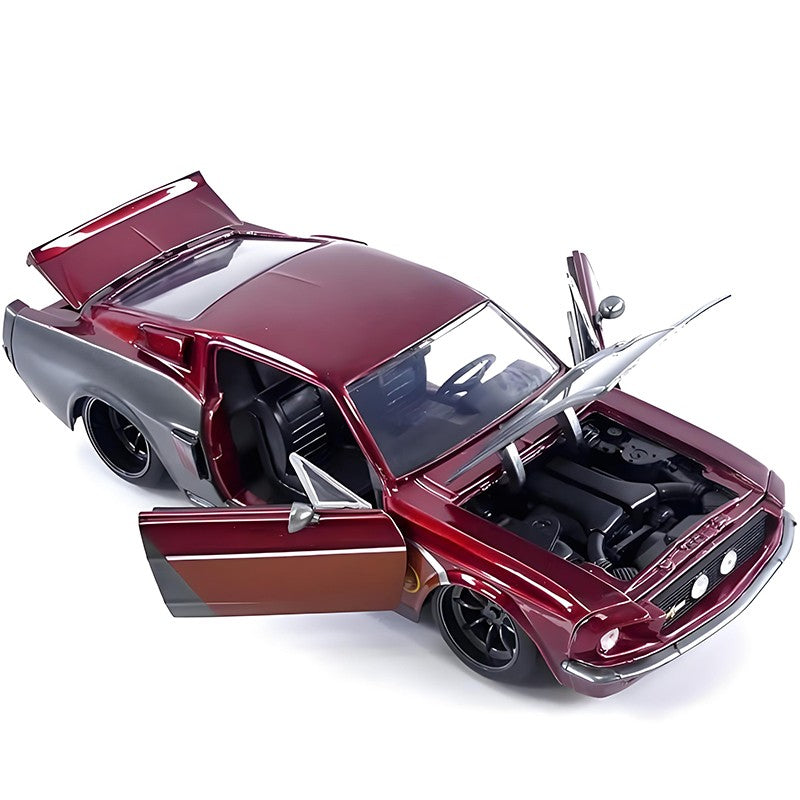 JADA 1:24 Ford Shelby GT500 1967 Carro de Liga Diecast e Veículos de Brinquedo Carro Modelo em Miniatura Escala de Carro para Crianças