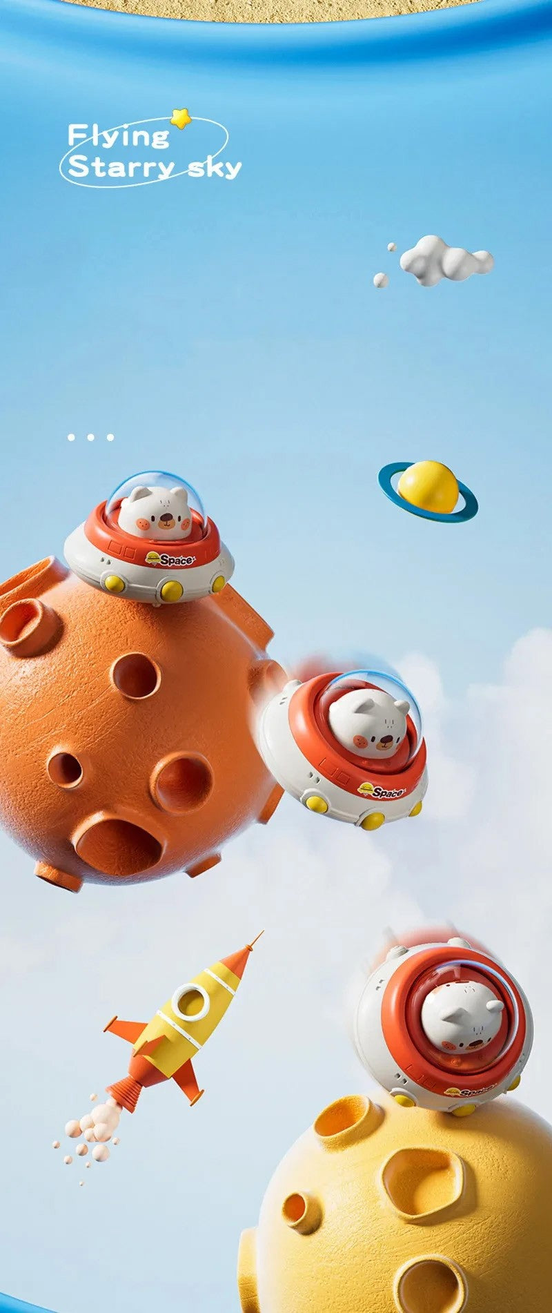 Kids press toy car baby pullback inertia star car baby puzzle boys girls kindergarten gifts